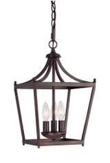Stanton 3 Light Mini Foyer Chandelier by Capital - 4036