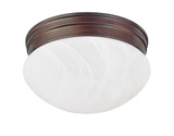 1 Light 7.5 Inch Wide Transitional Flush Mount by Capital - 5676