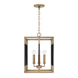 Bleeker 4 Light Mini Foyer Chandelier by Capital - 544741
