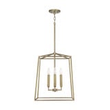 Thea 4 Light Small Open Cage Foyer Chandelier by Capital - 537642
