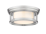 Willow 2 Light 12 Inch Wide Flush Mount by Z-Lite - 426F12