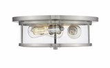 Savannah 3 Light 15.75 Inch Wide Flush Mount by Z-Lite - 462F16-BN6F