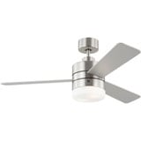 Era 3 Blade Ceiling Fan with Light Kit 44 Inch Wide by Generation - 3ERAR44