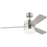 Era 3 Blade Ceiling Fan with Light Kit 44 Inch Wide by Generation - 3ERAR44