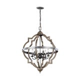 Socorro 6 Light Medium Foyer Chandelier by Generation Lighting - 5124906