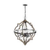 Socorro 6 Light Medium Foyer Chandelier by Generation Lighting - 5124906