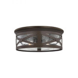 Lakeview 2 Light 13 Inch Wide Flush Mount by Generation - 7821402