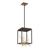 Williamson Lane 4 Light Mini Square Chandelier by Bailey Street Home - 79-BEL-4365384