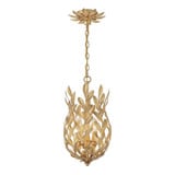 Broche 3 Light Pendant 19 Inch Tall and 9.5 Inch Wide by Crystorama - 563