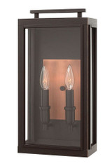 Sutcliffe 2 Light Outdoor Candle Style Wall Lantern by Hinkley - 2914