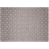 Lattice Outdoor Rug Silver/Charcoal Color 88 x Inches by SimplyShade - RS-587-319