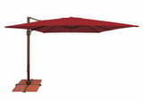 Bali 10 Foot Crank Lift Square Cantilever Umbrella by Simply Shade - SSAD45