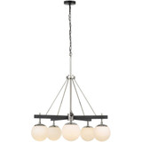 Allie 5 Light Large Chandelier by Varaluz - 352C05