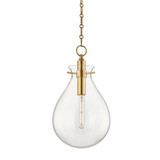 Ivy 6W 1 LED Medium Pendant 22.75 Inch Tall by Hudson Valley - BKO102
