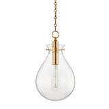 Ivy 6W 1 LED Medium Pendant 22.75 Inch Tall by Hudson Valley - BKO102