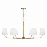 Brody 6 Light Oversized Chandelier by Capital 449461