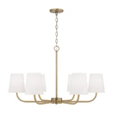 Brody 6 Light Oversized Chandelier by Capital 449462-706 - 449462-706