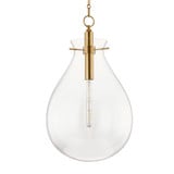 Ivy 6W 1 LED Large Pendant by Hudson Valley - BKO103