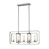 Aideen 5 Light Island/Billiard 9.75 Inch Wide by 14.25 Inch High by Z-Lite - 6000-5L