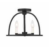 Abbott 3 Light 13.75 Inch Wide Flush Mount by Crystorama - ABB-3003_CEILING