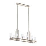 Victoriana Way 10 Up Light Linear Chandelier by Bailey Street Home - 147-BEL-1031895