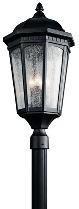 Bryony Glas 3 light Outdoor Post Mount 27 x 12.25 In by BSH - 147-BEL-1001334