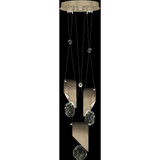 Aria 6 LED Round Pendant 24.75 Inch Tall and 16 Inch Wide by Fine Art 111 - 100005-111