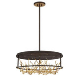 Aerie 7 Light Large Round Chandelier by Eurofase - 38097