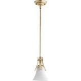 Aspen 1 Light Small Pendant by Quorum - 3177