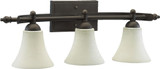 Aspen 3 Light Vanity Light by Quorum - 5077-3