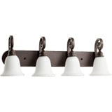 Bryant 4 Light Traditional Vanity Light by Quorum - 5154-4