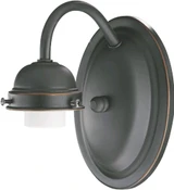 1 Light Wall Sconce 7.25 Inch Tall by Quorum - 5403-1