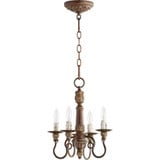 Salento 4 Light Mini Chandelier by Quorum - 6006-4