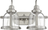 Banded Dome 2 Light Vanity Light by Quorum - 586-2