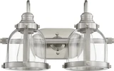 Banded Dome 2 Light Vanity Light by Quorum - 586-2