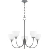 Celeste 5 Light Large Chandelier by Quorum - 6109-5
