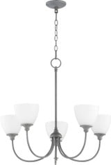Celeste 5 Light Large Chandelier by Quorum - 6109-5