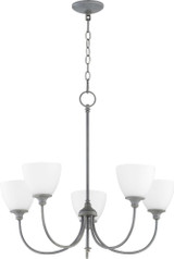 Celeste 5 Light Large Chandelier by Quorum - 6109-5