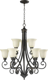Bryant 9 Light Large 2 Tier Chandelier by Bailey Street Home - 183-BEL-616727