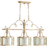Salento 3 Light Medium Linear Island Pendant by Quorum - 6506-3