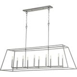 Gabriel 10 Light Large Linear Pendant by Quorum - 654-10