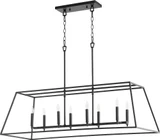 Gabriel 8 Light Large Linear Pendant by Quorum - 654-8