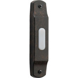 Basic Narrow Door Chime Button 4.5 Inches Tall and 1 Inches Wide by Quorum - 7-302