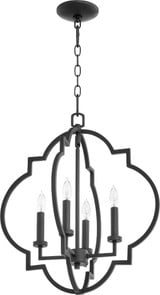 Dublin 4 Light Large Pendant by Quorum - 6842-4