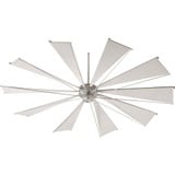 Mykonos Ceiling Fan in Soft style 92 inches wide by Quorum  - 69210