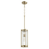 Chisseled 1 Light Small Pendant 15.5 Inch Tall by Quorum - 809