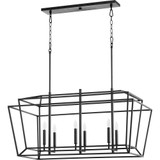Monument 6 Light Large Linear Pendant by Quorum - 8507-6