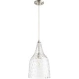 1 Light Transitional Small Pendant 17.5 Inch Tall by Bailey Street Home - 183-BEL-1010119