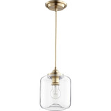 1 Light Transitional Small Pendant 9.5 Inch Tall by Bailey Street Home - 183-BEL-906417