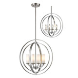 Ashling 4 Light Pendant 19.88 Inches Wide by 20.63 Inches High by Z-Lite - 6002-4S
